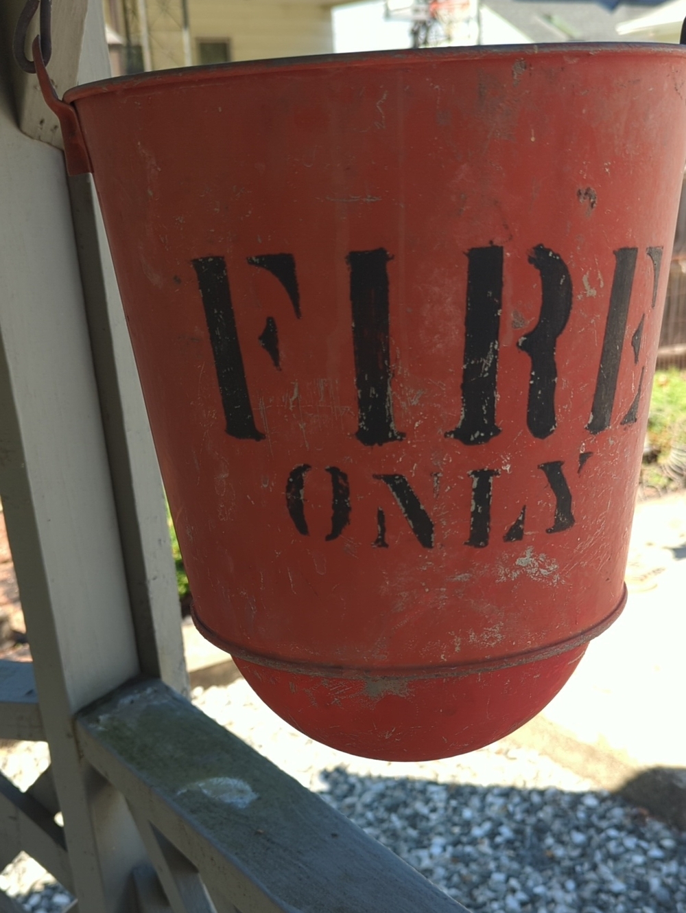 Fire ONLY Container VINTAGE.